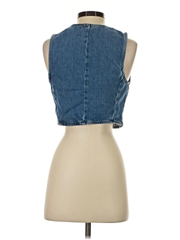 Zara Denim Vest (view 2)