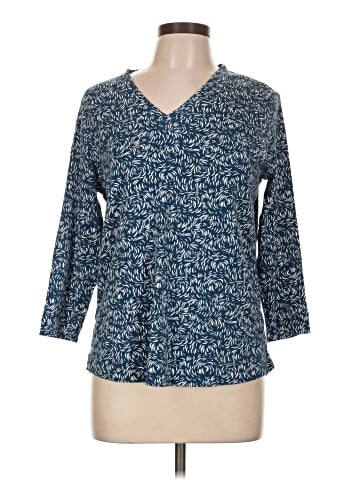 Chico's 3/4 Sleeve T-Shirt (view 1)