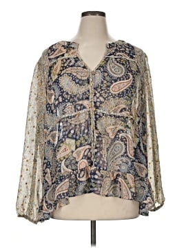 Torrid 3/4 Sleeve Blouse (view 1)