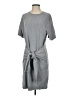 Vince. 100% Cotton Gray Casual Dress Size S - photo 1