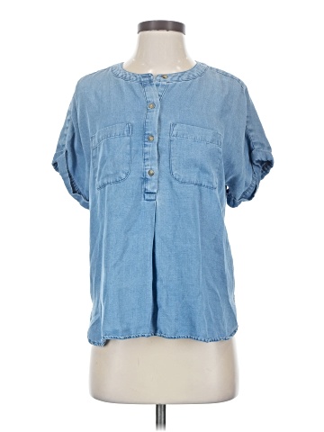 Ann Taylor LOFT Short Sleeve Blouse (view 1)