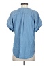 Ann Taylor LOFT Blue Short Sleeve Blouse Size XS - photo 2