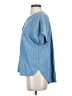 Ann Taylor LOFT Blue Short Sleeve Blouse Size XS - photo 5