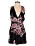 Charlotte Russe Floral Black Romper Size XS - photo 1