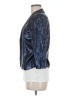 Michael Stars 100% Polyester Metallic Blue Blazer Size M - photo 5