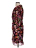 Marella Paisley Black Cocktail Dress Size 6 - photo 5