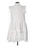 Caslon White Casual Dress Size L - photo 2