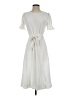 DKNY Solid White Ivory Casual Dress Size 4 - photo 1