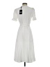 DKNY Solid White Ivory Casual Dress Size 4 - photo 2