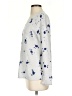 Nic + Zoe Print Silver Pullover Sweater Size S - photo 5