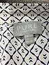 Pure Collection 100% Silk Print Silver Long Sleeve Silk Top Size 10 - photo 7