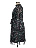 Lane Bryant 100% Polyester Paisley Black Casual Dress Size 14 - photo 5