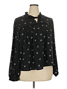 J.Crew Factory Store Long Sleeve Blouse (view 1)