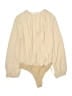 Amanda Uprichard 100% Polyester Ivory Bodysuit Size S - photo 1
