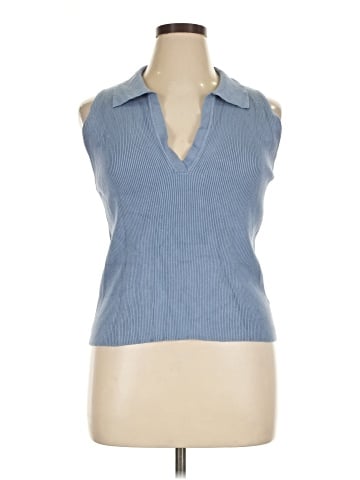 H By Halston Sleeveless Blouse (view 1)