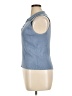 H By Halston Blue Sleeveless Blouse Size XL - photo 5