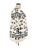 Barefoot Dreams Cozychic Lite 100% Polyester Stars Ivory Pullover Sweater Size 2X - photo 4