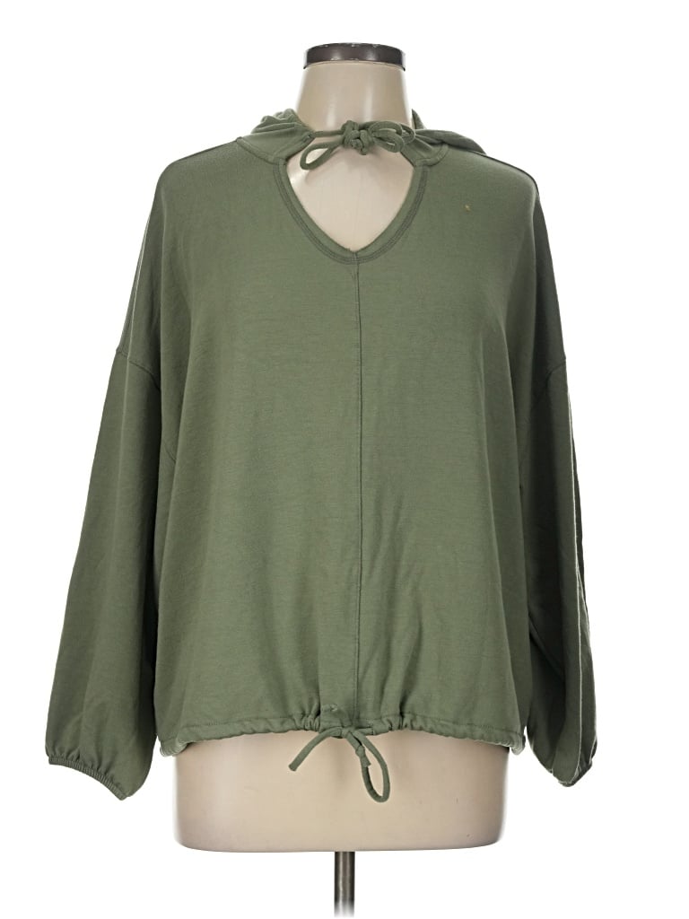 Pre-owned Aerie Cardigan Sweater In Green