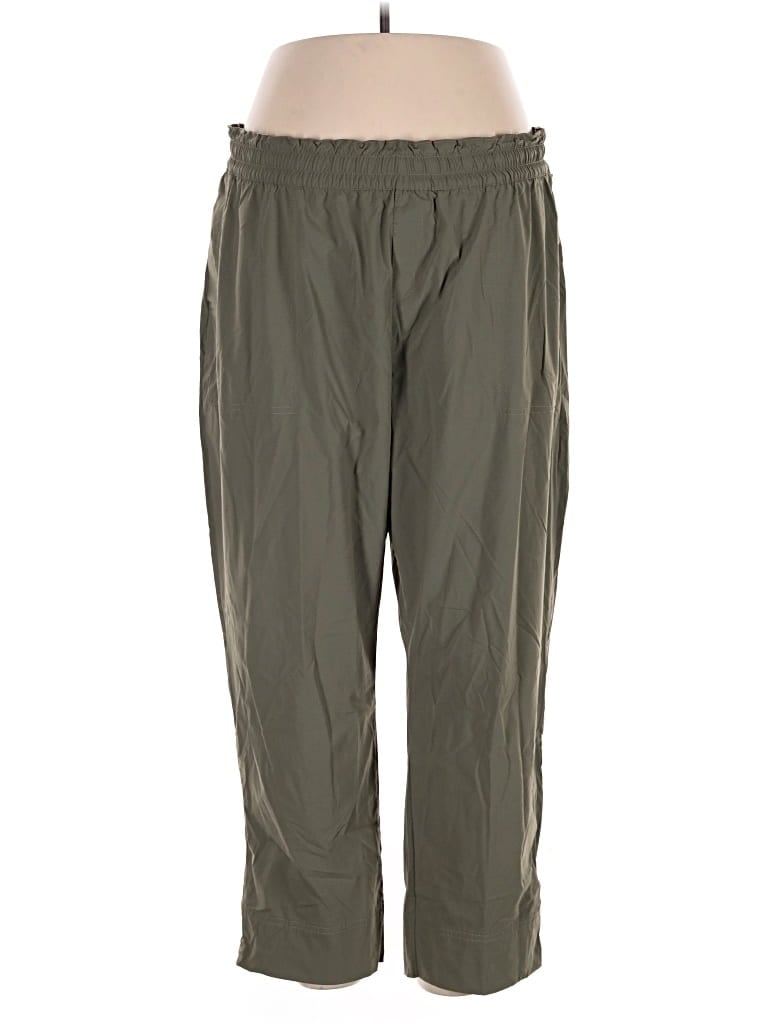 Pre-owned Columbia Casual Pants In Green