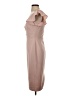 Calvin Klein Solid Pink Cocktail Dress Size 4 - photo 5