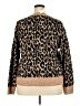 J.Crew Factory Store Animal Print Brown Pullover Sweater Size XXL - photo 2