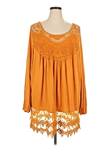 Roaman's Long Sleeve Blouse (view 1)