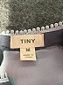 Tiny 100% Polyester Silver Sleeveless Blouse Size M - photo 7