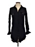 New Look 100% Nylon Black Long Sleeve Blouse Size S - photo 1