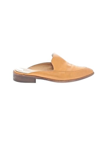 Madewell The Frances Loafer Mule in Leather (view 1)