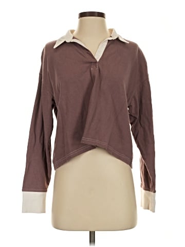 Aerie Long Sleeve Polo (view 1)