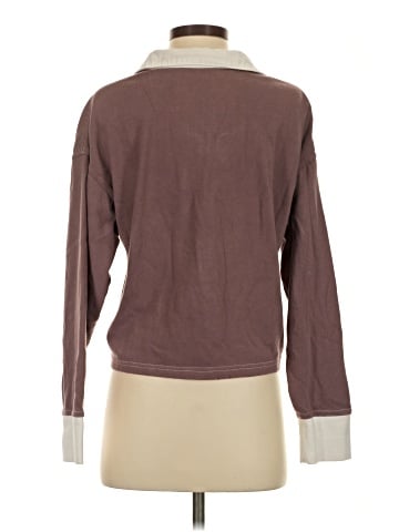 Aerie Long Sleeve Polo (view 2)