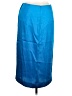 J.Crew 100% Polyester Blue Formal Skirt Size 10 - photo 2
