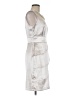 DressBarn 100% Polyester Silver Cocktail Dress Size 6 - photo 4