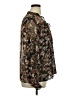 MNG Floral Black Long Sleeve Blouse Size 16 - photo 4