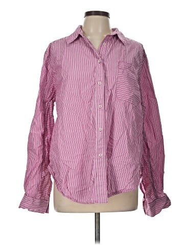 Free People Long Sleeve Button-Down Shirt (view 1)