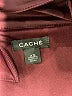 Cache Burgundy Long Sleeve Blouse Size XS - photo 7