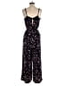Cupcakes & Cashmere Floral Black Jumpsuit Size S - photo 2