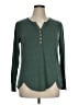 Cupshe Green Long Sleeve Henley Size XL - photo 1