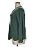 Cupshe Green Long Sleeve Henley Size XL - photo 5