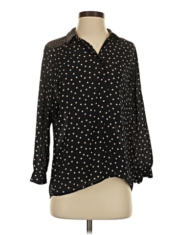 Zara Basic 3/4 Sleeve Blouse (view 1)