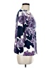 Chico's Purple 3/4 Sleeve Blouse Size Med Petite (1) - photo 4