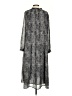 MNG Paisley Gray Casual Dress Size S - photo 2