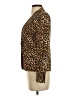 MICHAEL Michael Kors Animal Print Gold Blazer Size 2 - photo 5
