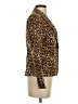 MICHAEL Michael Kors Animal Print Gold Blazer Size 2 - photo 4