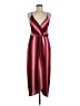 WAYF 100% Polyester Stripes Burgundy Casual Dress Size M - photo 1