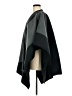 Woolrich 100% Polyester Black Poncho One size - photo 5