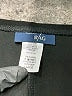 RAG Solid Black Casual Skirt Size L - photo 4