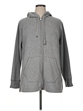 Isaac Mizrahi LIVE! Zip Up Hoodie (view 1)