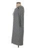 fleur bleue Stripes Gray Casual Dress Size S - photo 5