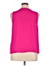 Nine West 100% Polyester Pink Sleeveless Blouse Size 0X - photo 2